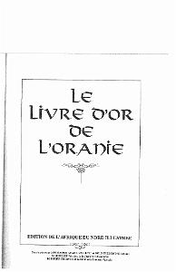 LIVRE D OR DE L ORANIE_000001